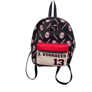Friday the 13th Jason Voorhees Horror Movie Mini Backpack 11x9x4" 2021 Preloved‎